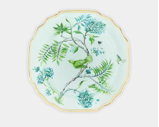 Secret garden Collection Set Of 2 plato ensalada y postre