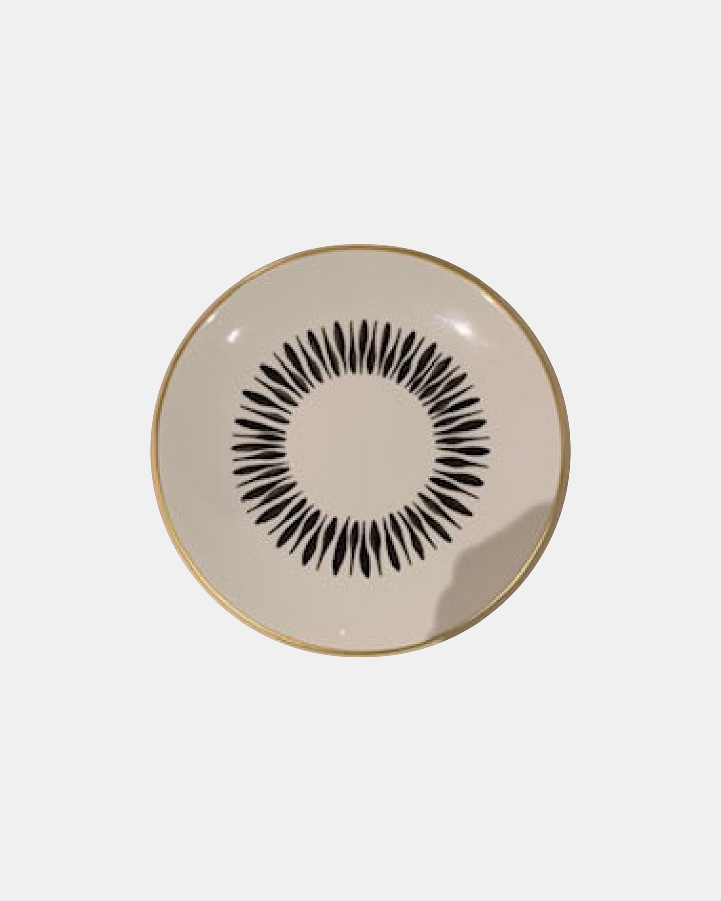 Allee De Cypres Salad Plate Black