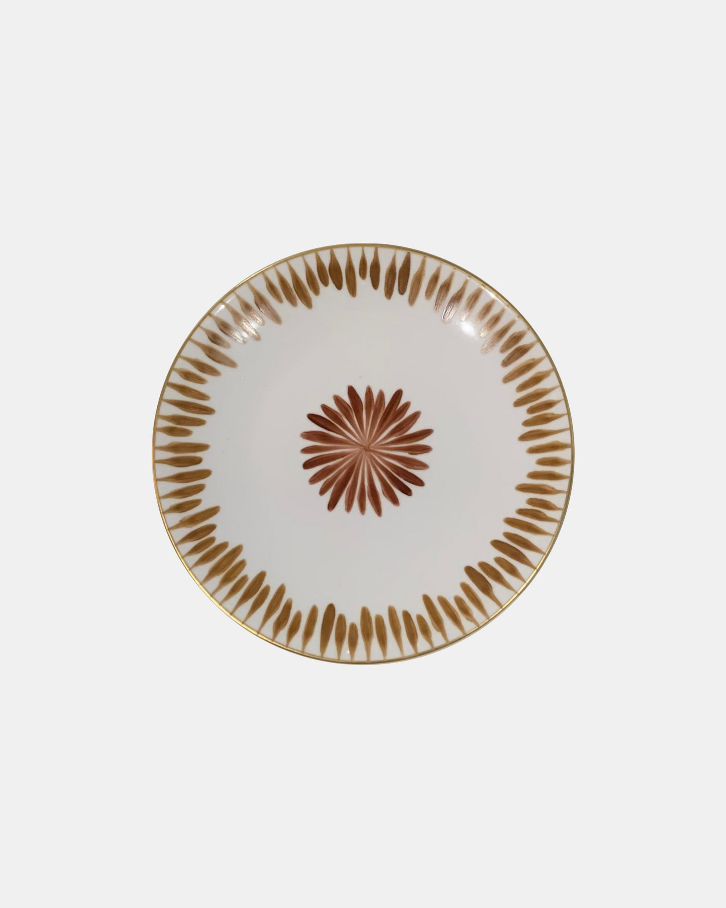 Allee De Cypres Salad Plate Rust