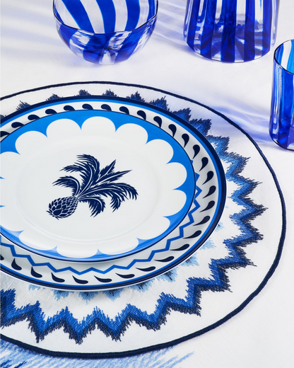 Jaipur plates by Aquazzura