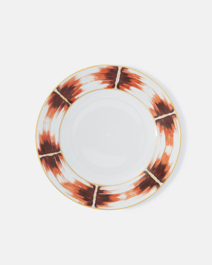 Kaleidoscope plate orange