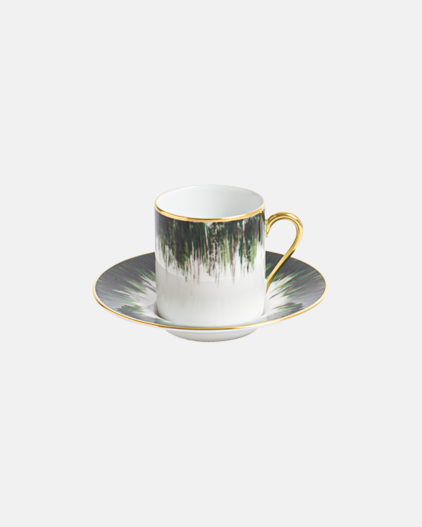 Mangrove - Taza de café con plato