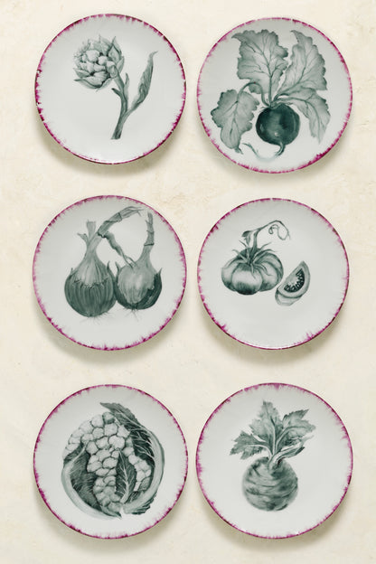 Hand Painted Porcelain Plates